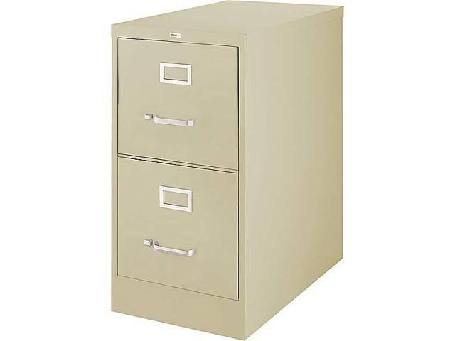 2-Drawer Vertical File Cabinet, Putty N6200