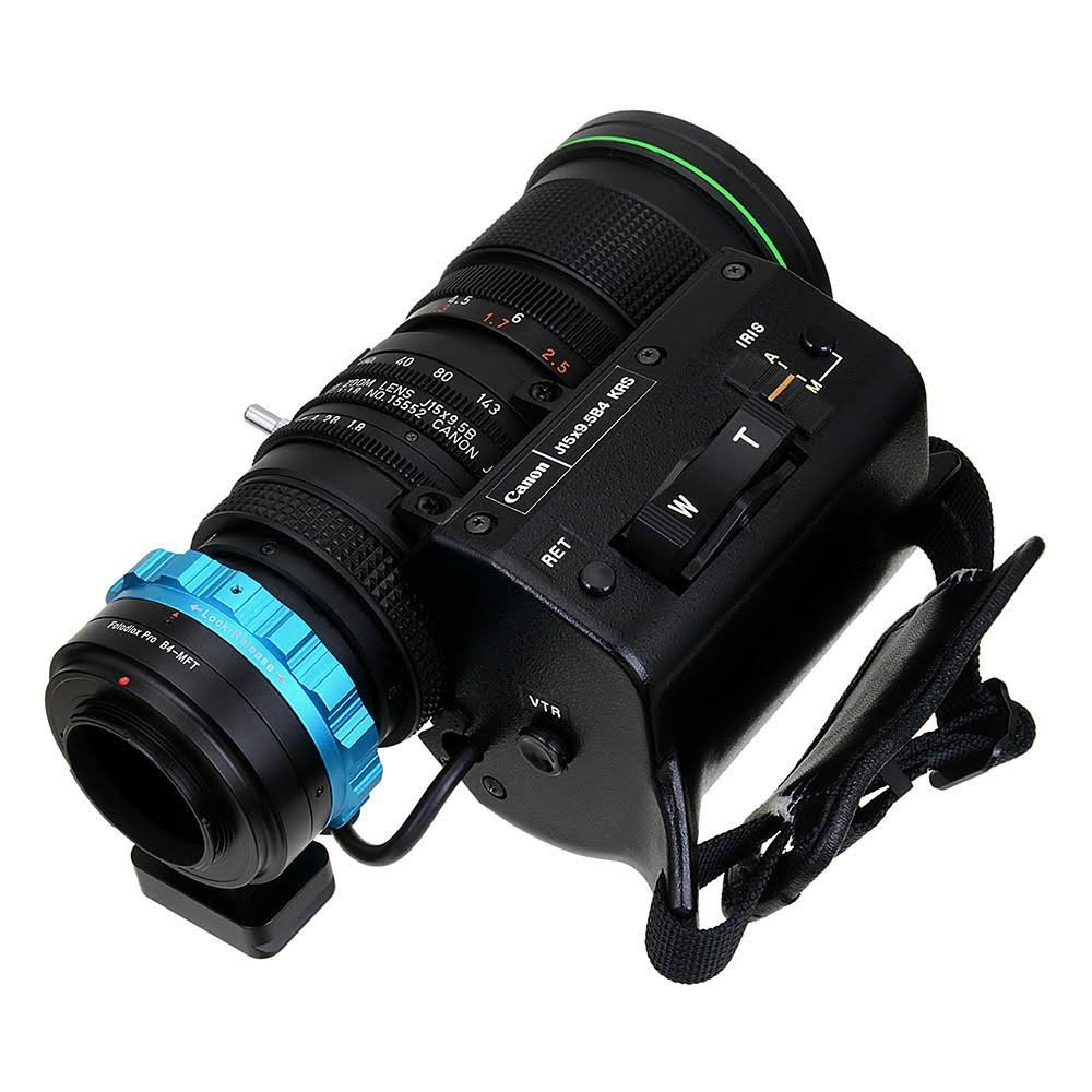 Adapter for 2/3x22 B4 Lens to Micro Four Thirds Camera Mount B7909