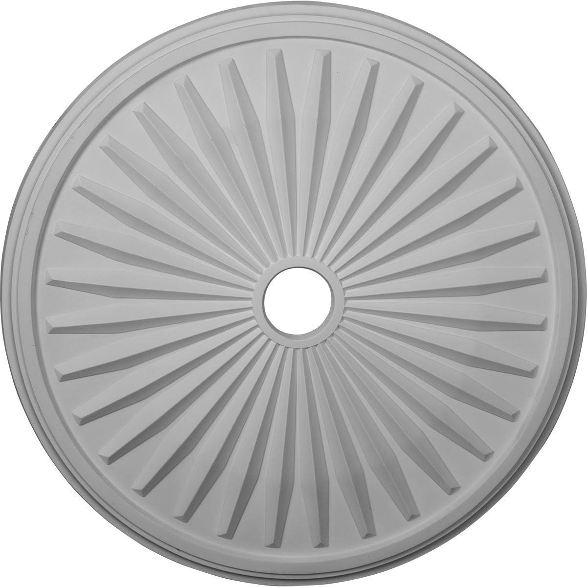 Hand-Painted Firebrick Ceiling Medallion B921253