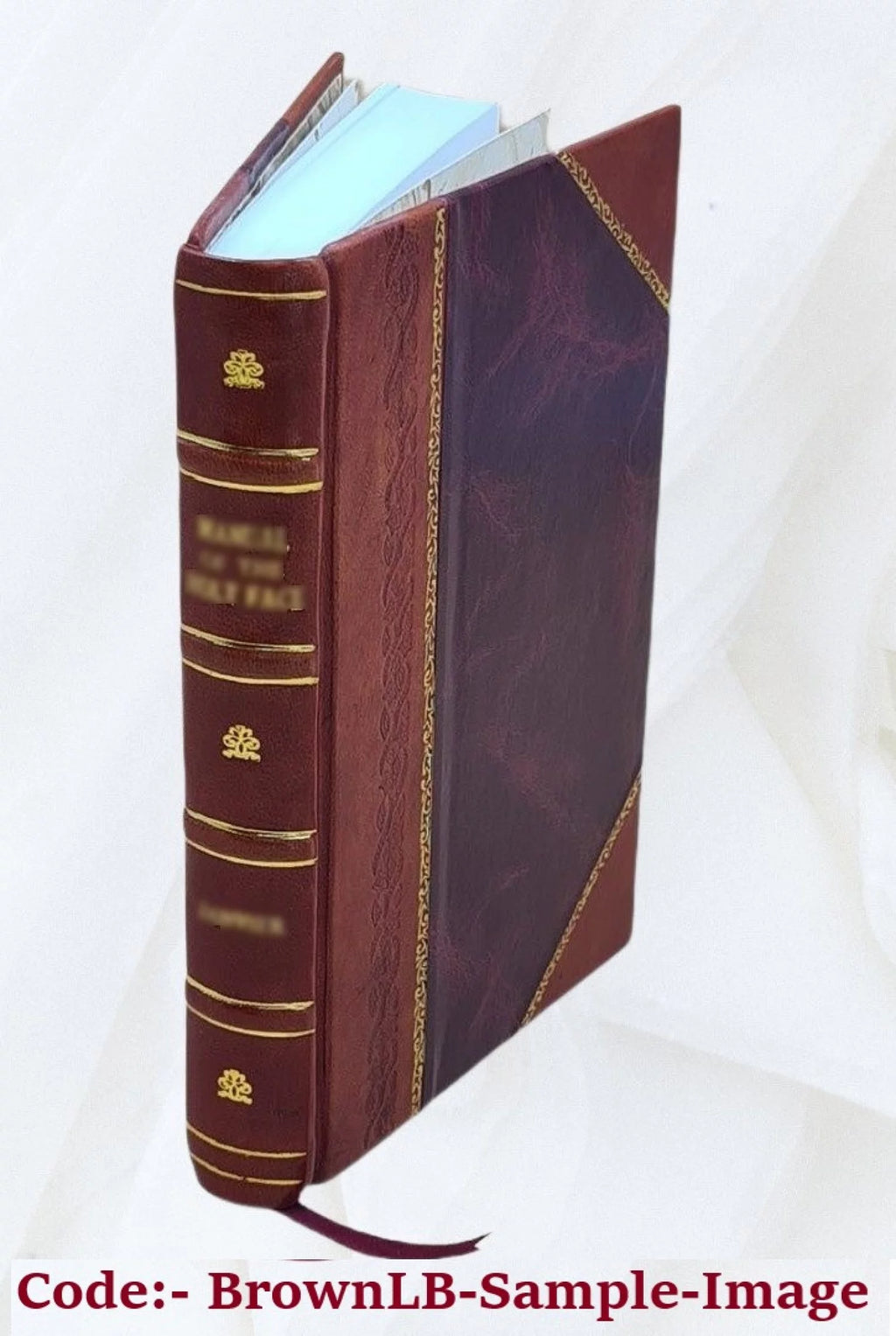Hamburger Garten-und Blumenzeitung Leather Bound N590