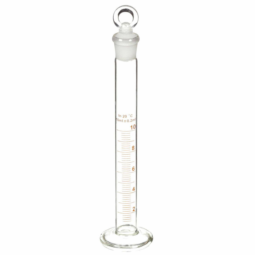 10mL Glass Clear Graduated Cylinder I414