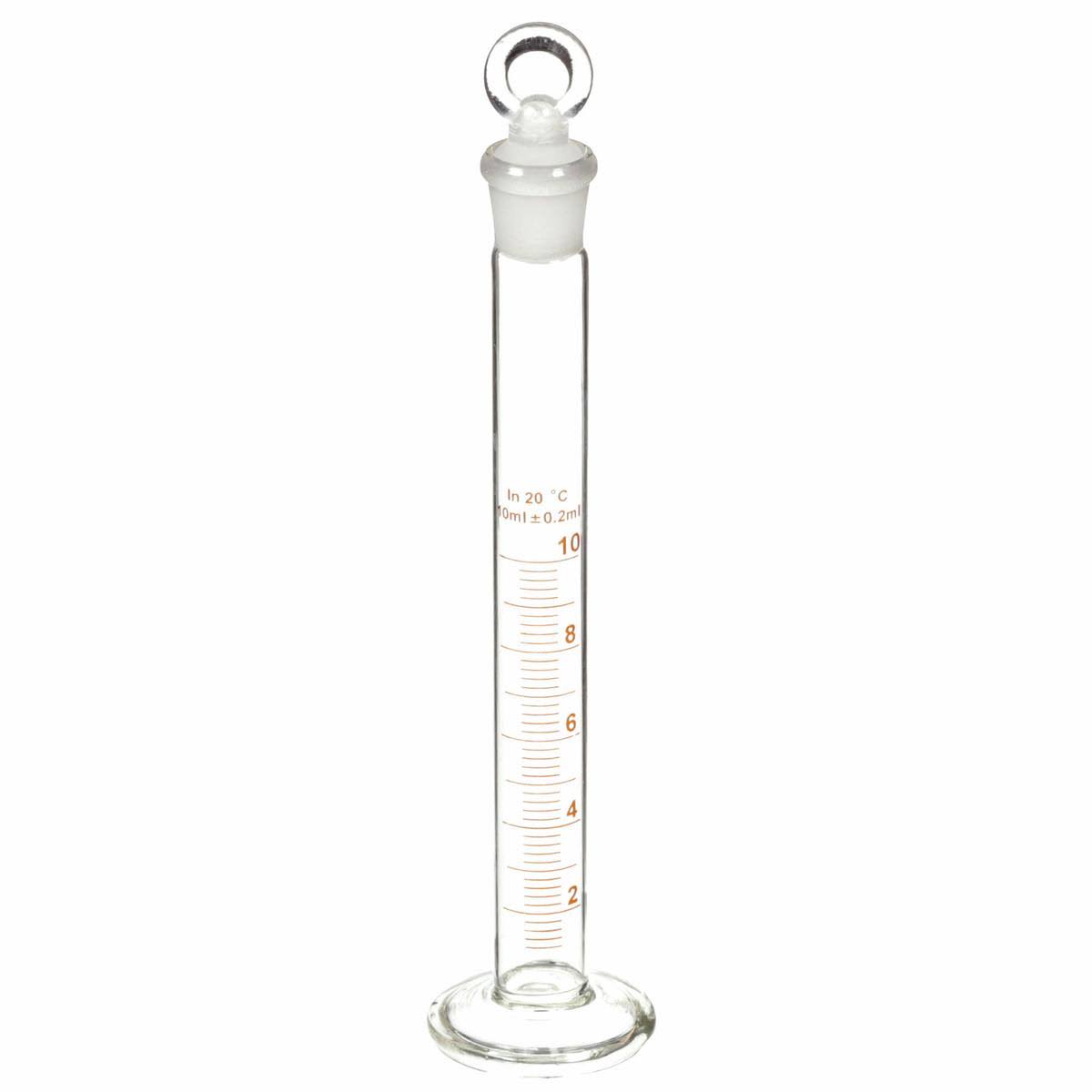 10mL Glass Clear Graduated Cylinder I414