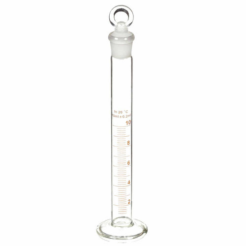 10mL Glass Clear Graduated Cylinder I414