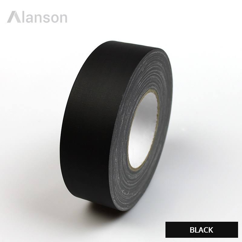 Black Gaffers Tape 3x22 (72mm) Case J786