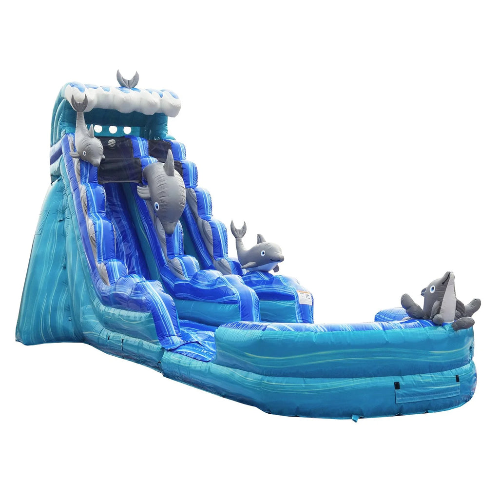 Commercial Grade Inflatable Water Slide with Detachable Pool P65550