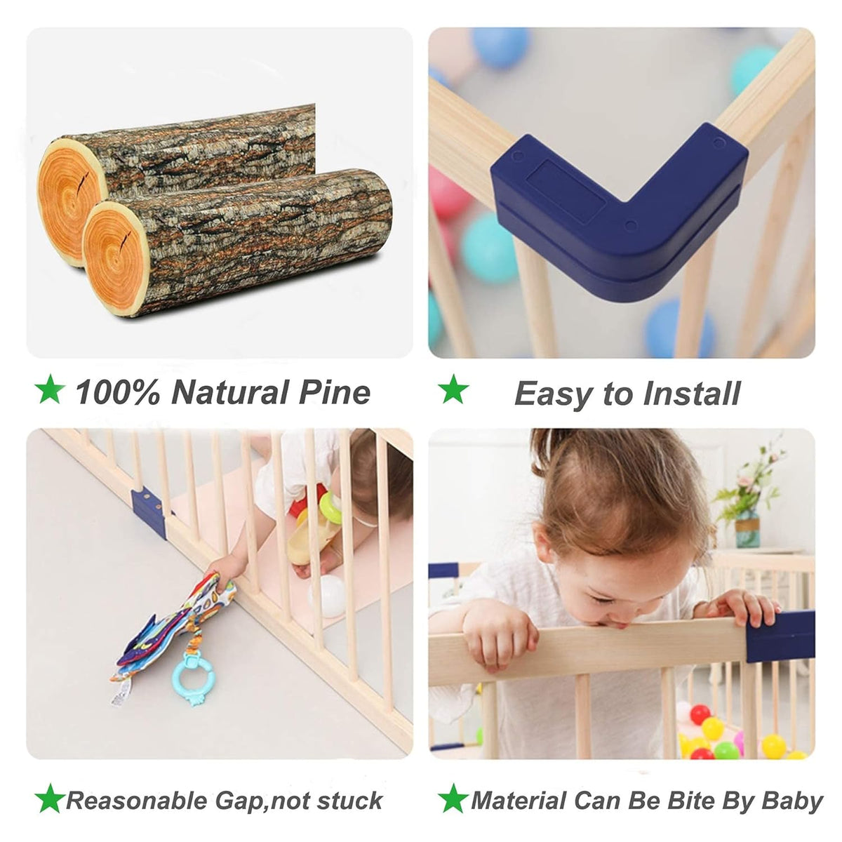 Baby Kids Playpen with Door K593