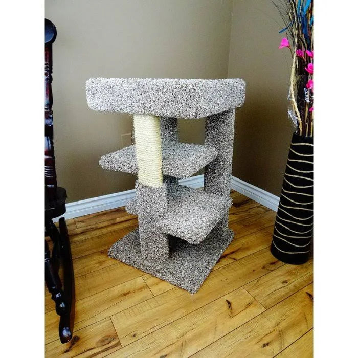 Beige 3 Level Cat Tree Q784307