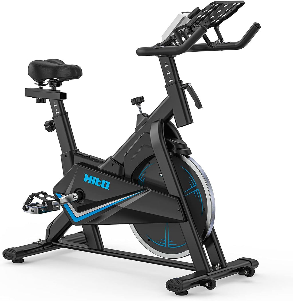 Stationary Exercise Bike with LCD Monitor P62487