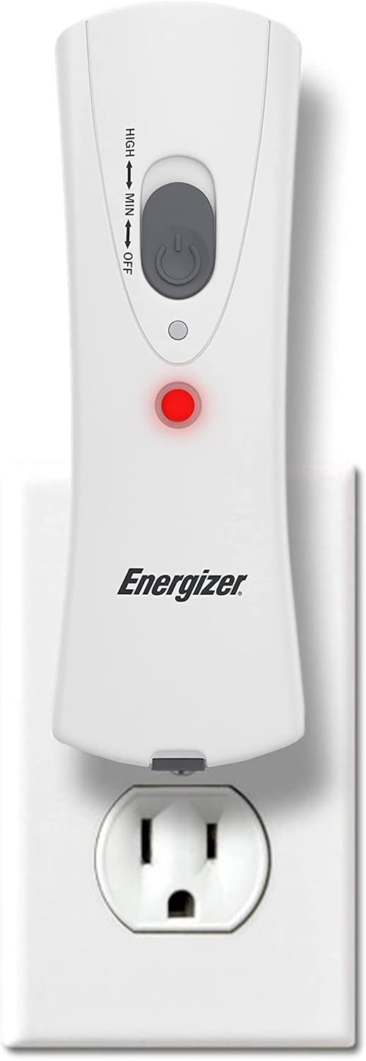 LED Rechargeable Plug-in Flashlights Pack of 2 P1405