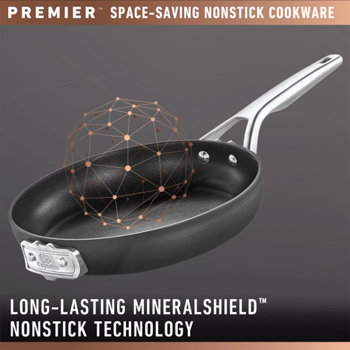 8 Quart Hard Anodized Nonstick Multi-Pot Cookware with Tempered Glass Lid Y8657