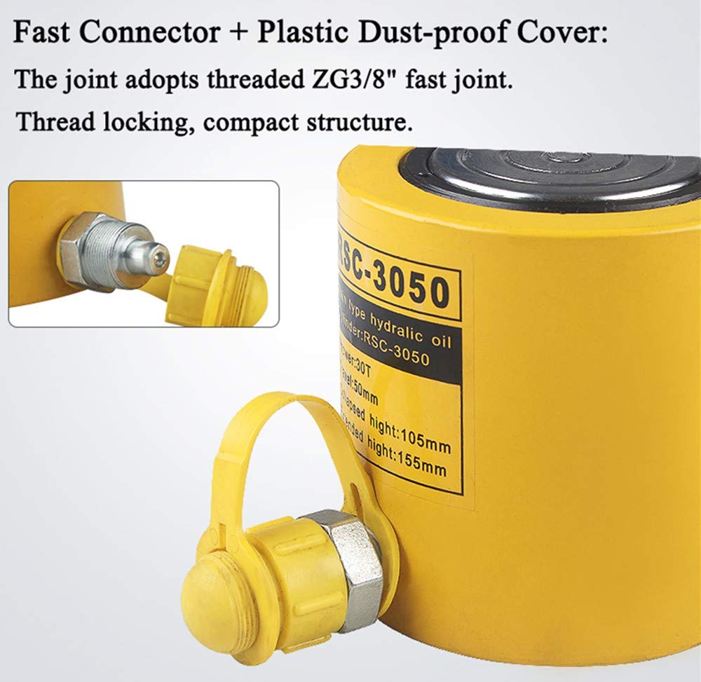 10 ton Hydraulic Jack Cylinder Short Type 50mm R547