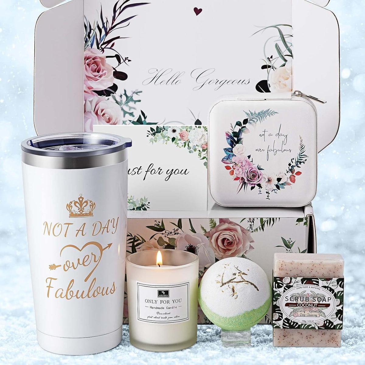 Unique Personalized Spa Gift Basket U3553