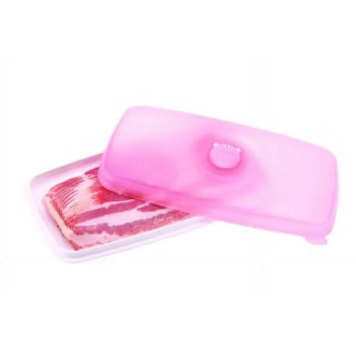 Pink Airtight Bacon Keeper Storage Container, 1-Pound Capacity H4740