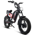 3000W Folding Electric Bike with 48V Battery, 26x4.0 Fat Tire, Full Suspension, 7-Speed Gear P53127