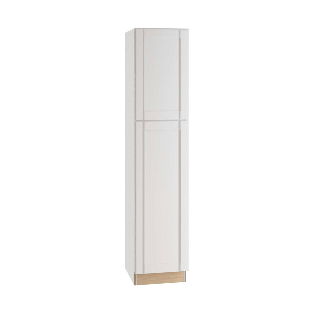 White Shaker 18 in. x 84 in. x 24 in. Pantry Cabinet I375684