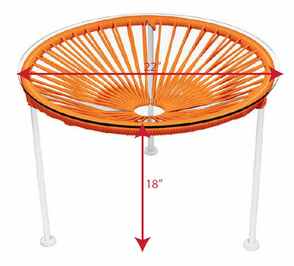 White Side Table S955164