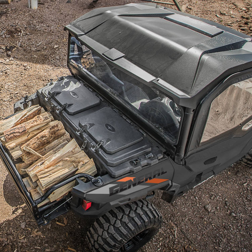 Black Plastic Rear Cargo Box E476518