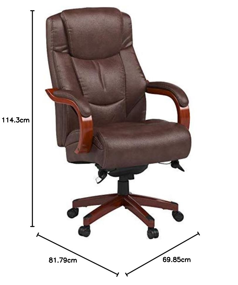 Black Bonded Leather High Back Ergonomic Office Chair Q30458