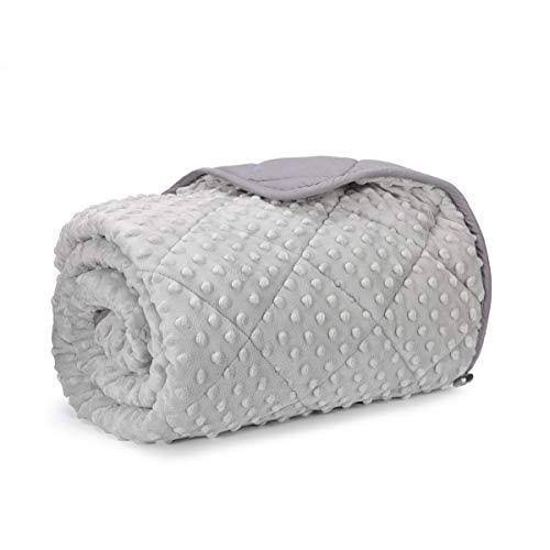 3 lb 36x48 Polyester Minky Weighted Blanket M7147