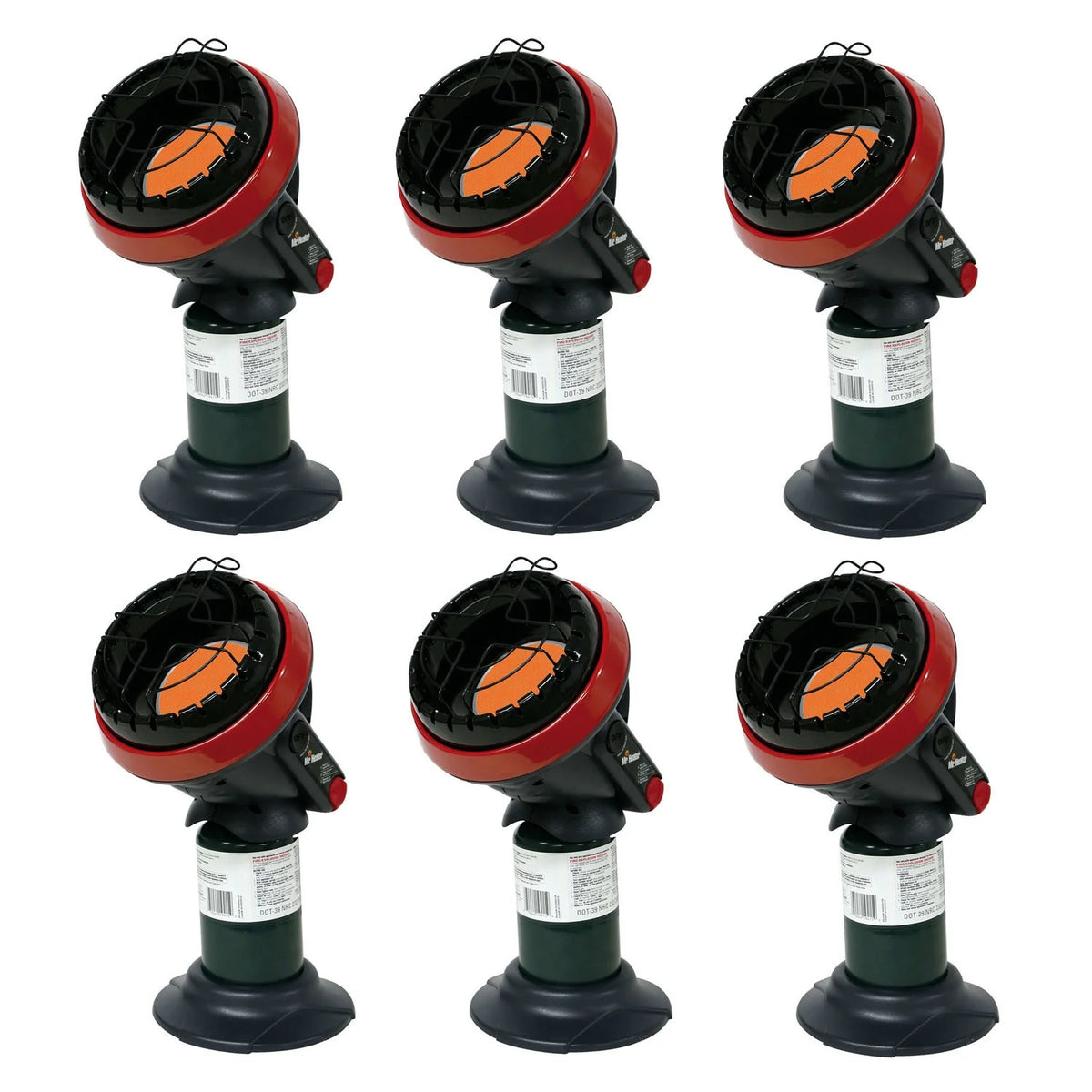 Portable Propane Heater (6-Pack) R280116