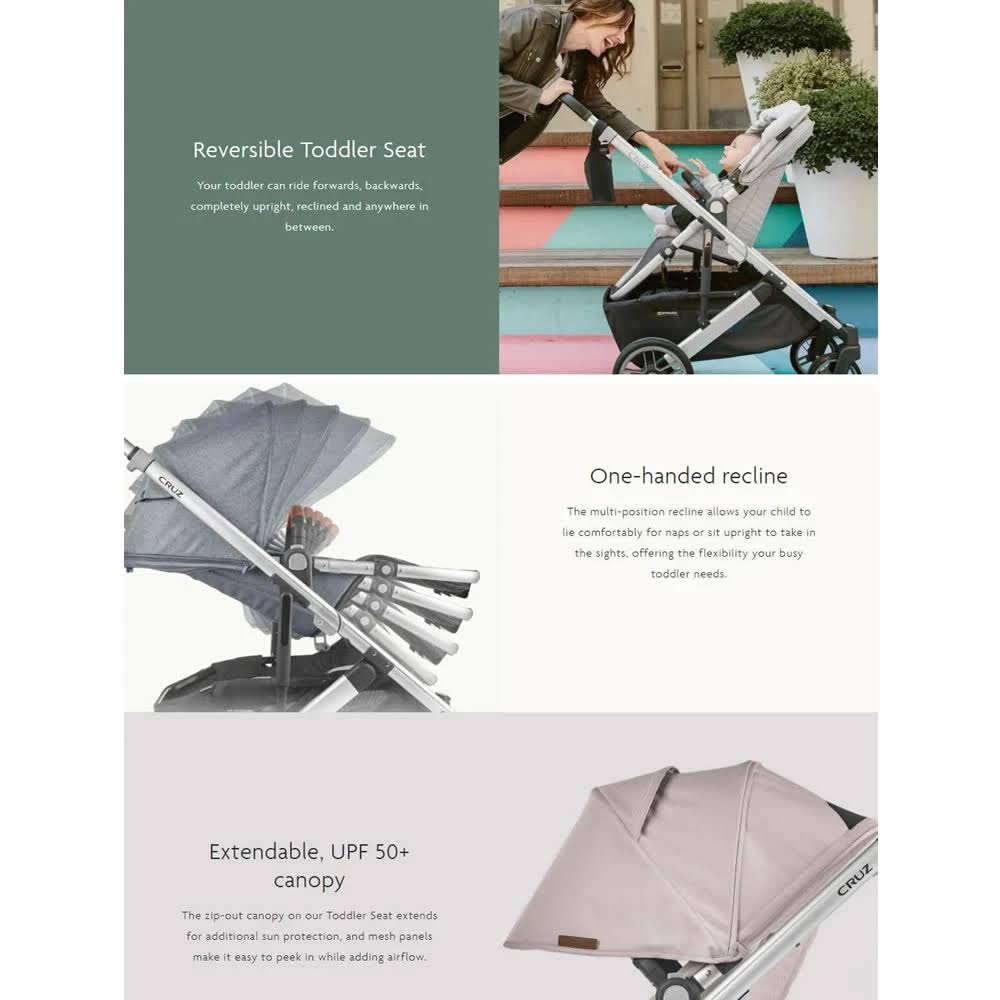 Cruz V2 Stroller + Bassinet Bundle H8274