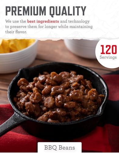 132 Servings Freeze-Dried Emergency Food Supply R266644