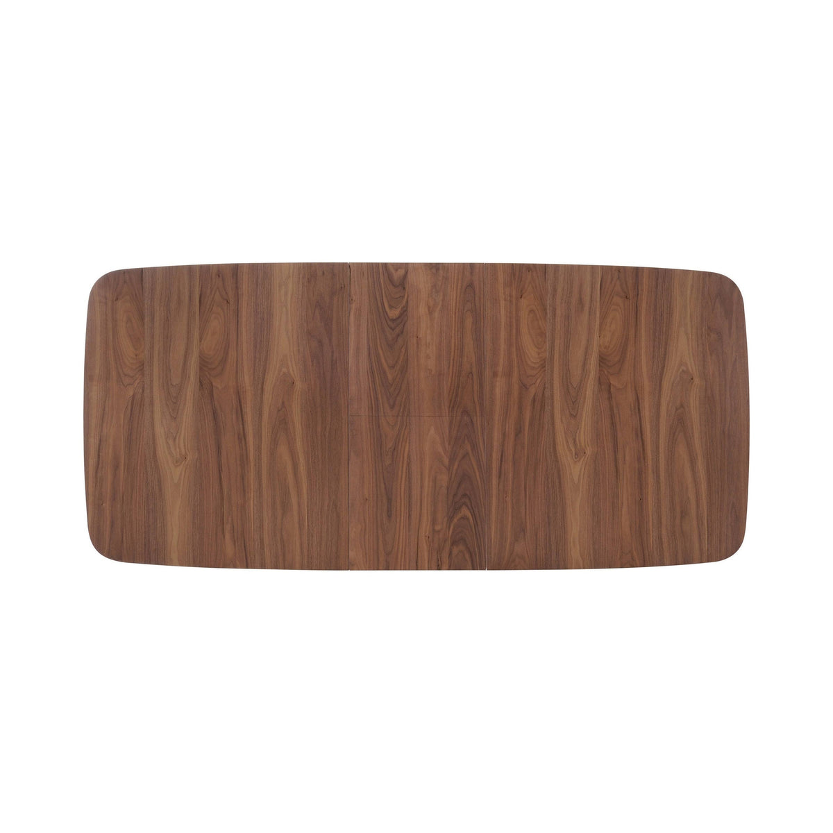 Natural Walnut Dining Table with Butterfly Extension Leaf S537