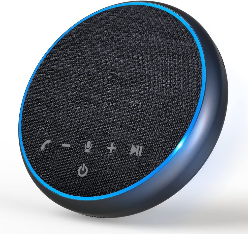 Bluetooth Conference Speakerphone with Multi Microphone Noise Cancellation G37385
