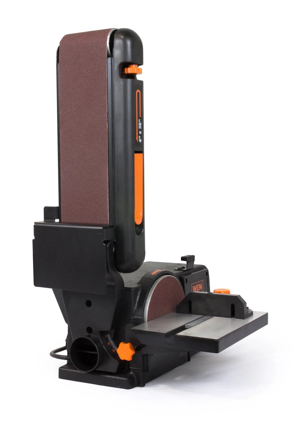 4.3-Amp 4 x 36 in. Belt and 6 in. Disc Sander with Cast Iron Base S571