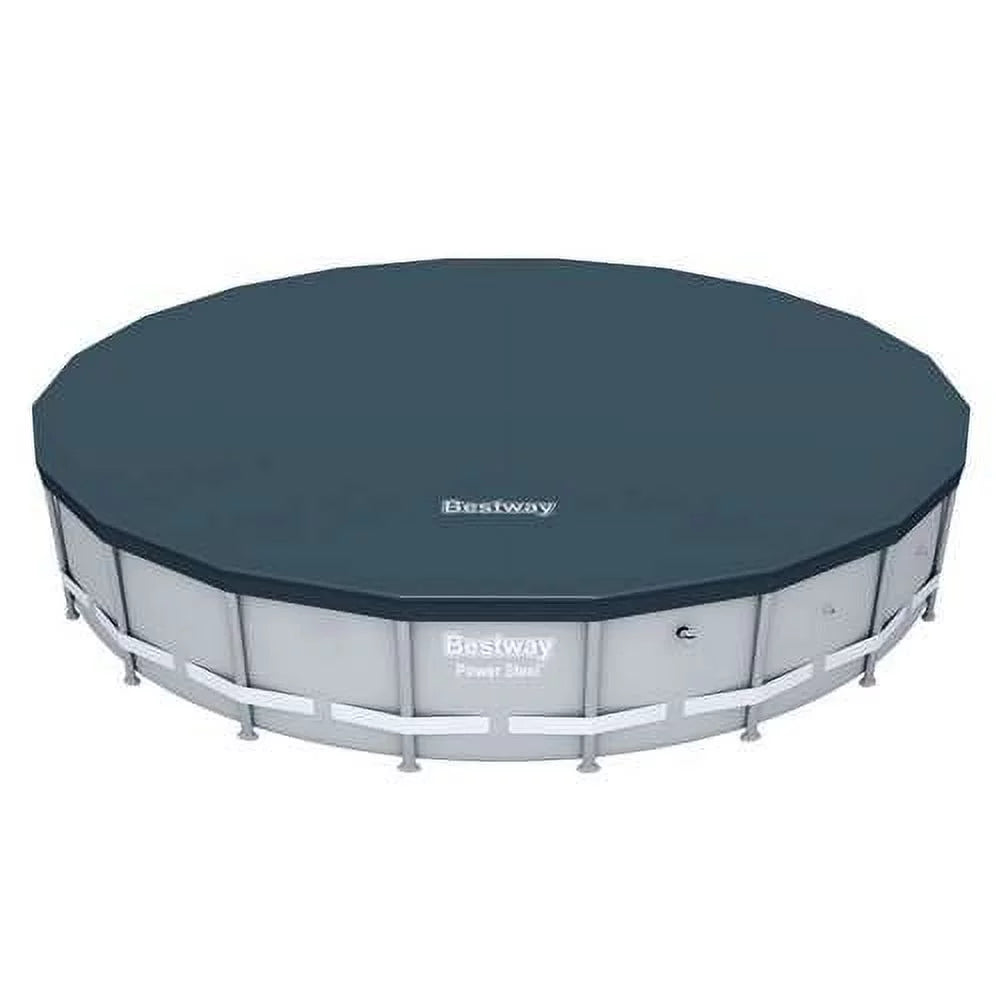 Round PVC 10 Foot Pool Cover 2 Pack S482