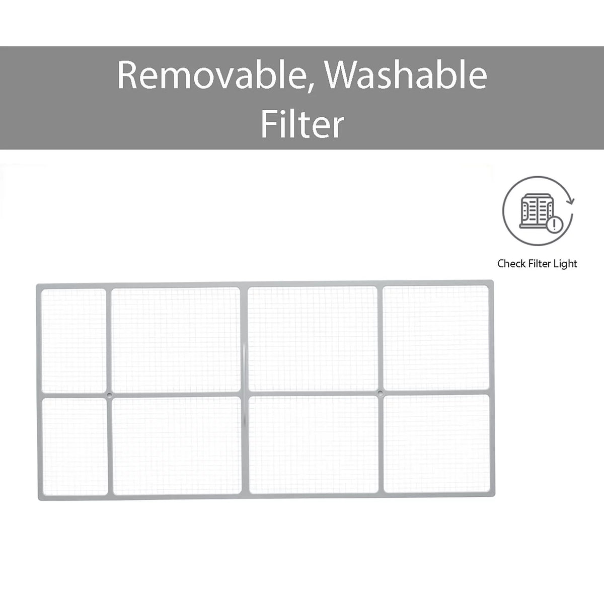 8,000 BTU Smart Window Air Conditioner G516