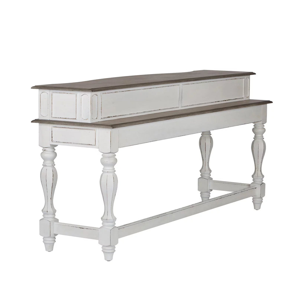 White Console Bar Table K9516