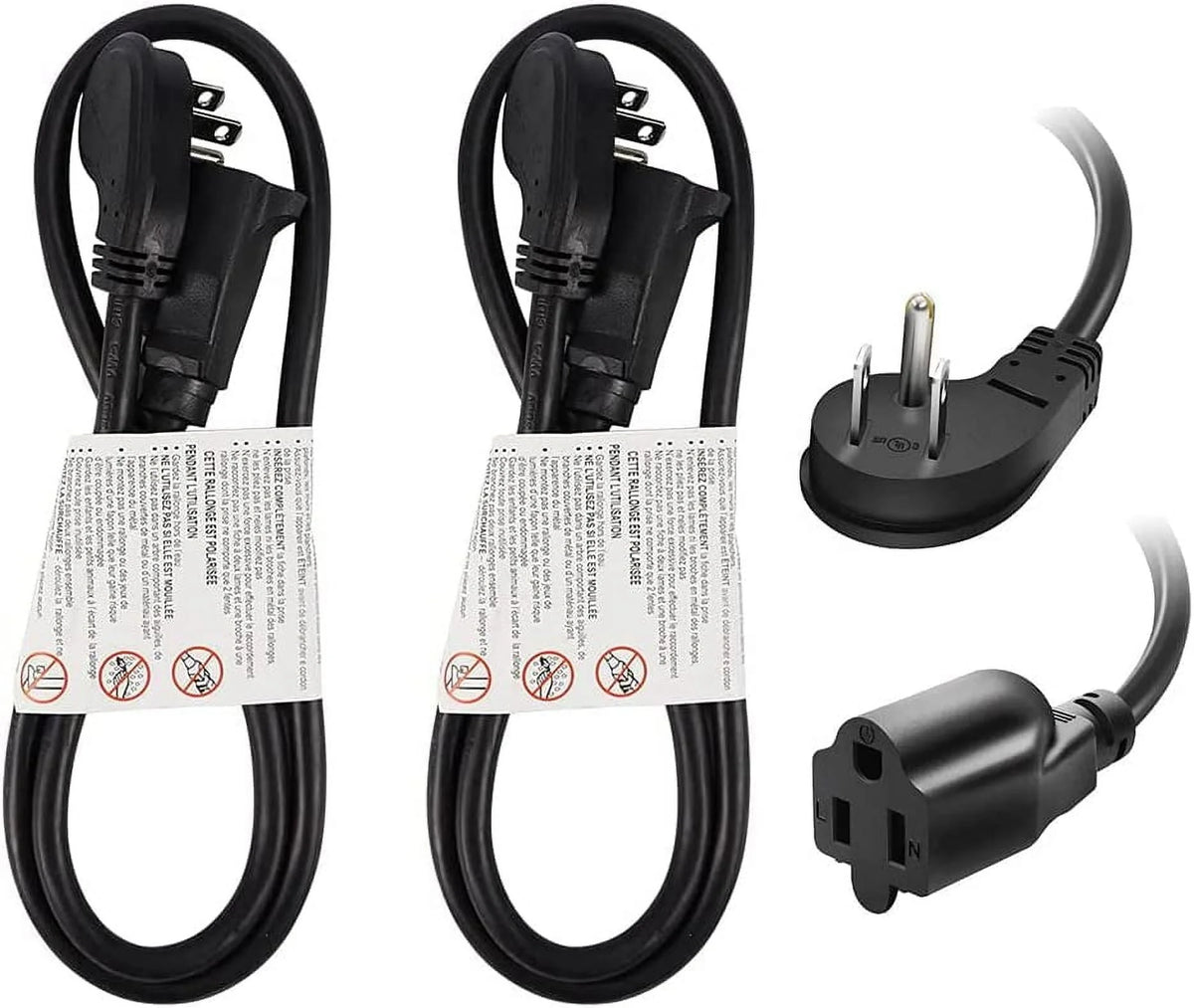 10 Ft 16/3 Flat Plug Indoor Extension Cord X53599