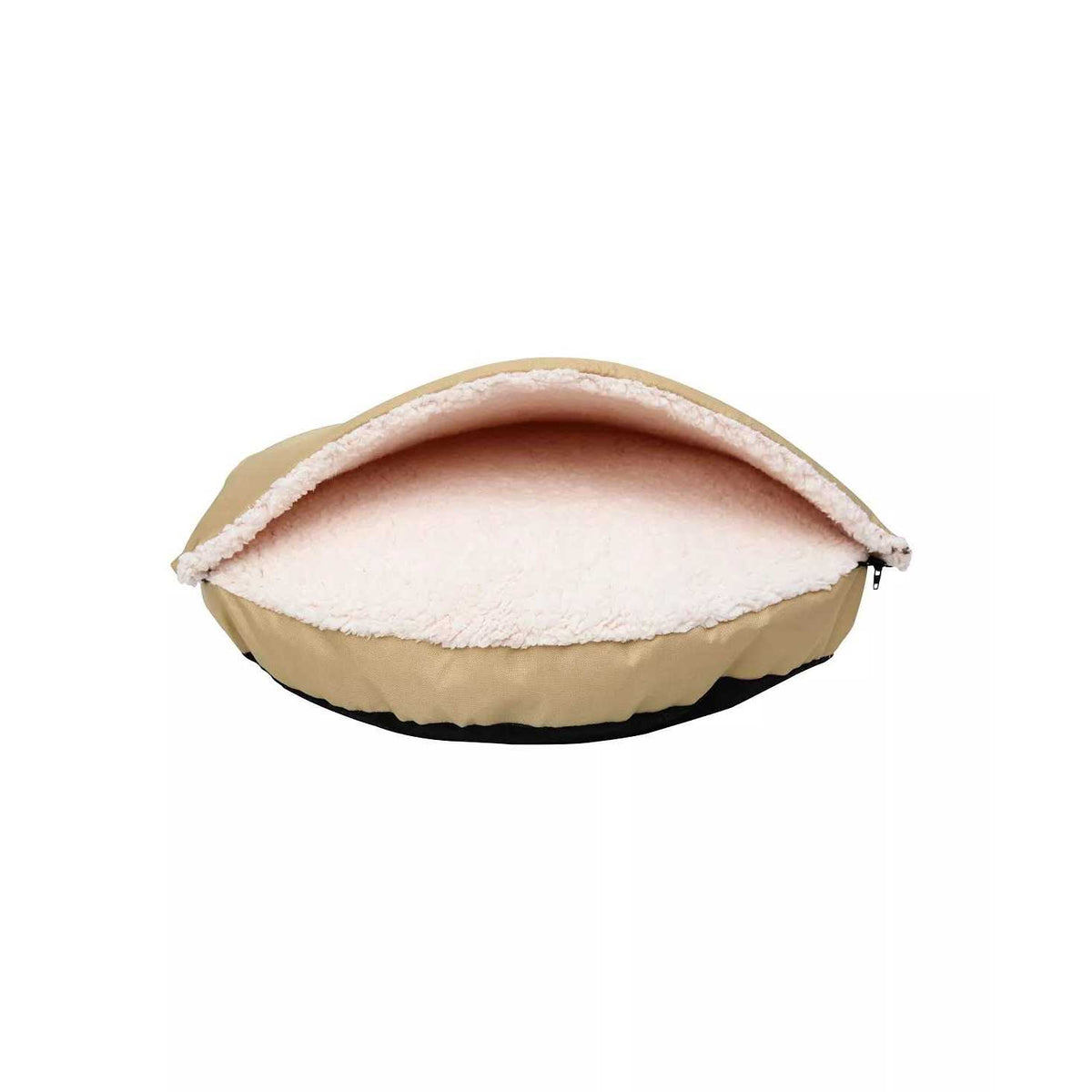 Oxford Sherpa Pet Cave and Round Pet Bed L621348