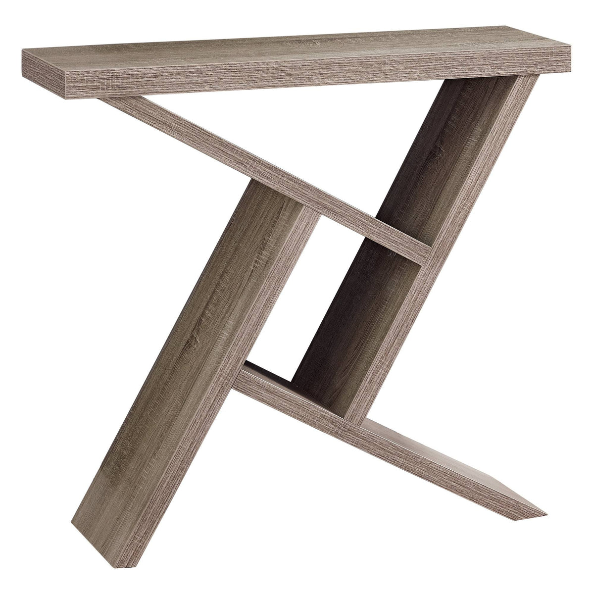 Dark Taupe Hall Console Table V381