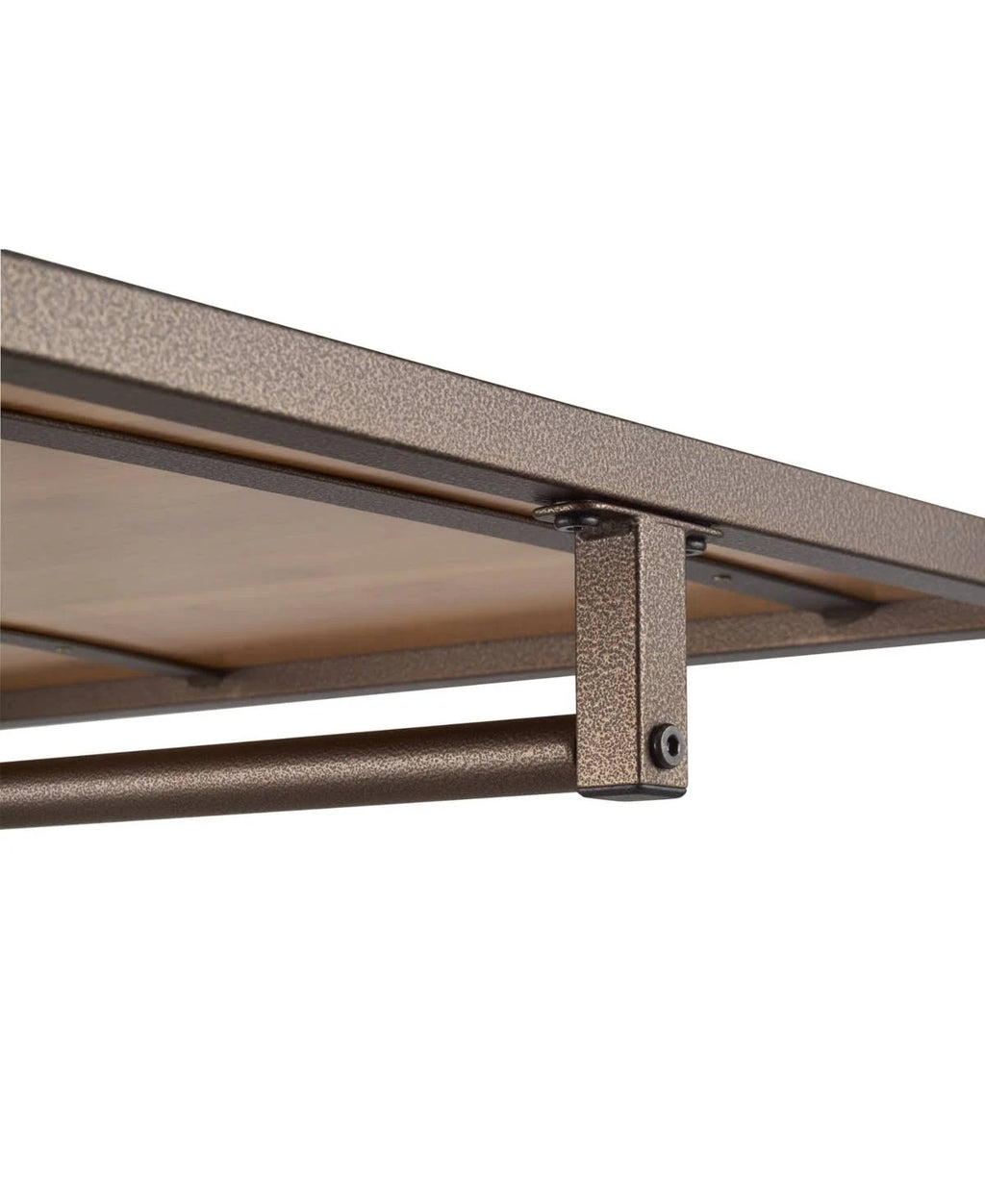 Bronze Anthracite Bamboo Garment Rack E394