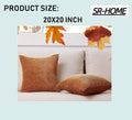 Corduroy Square Decorative Cushion Cover Pack of 2 Z89362