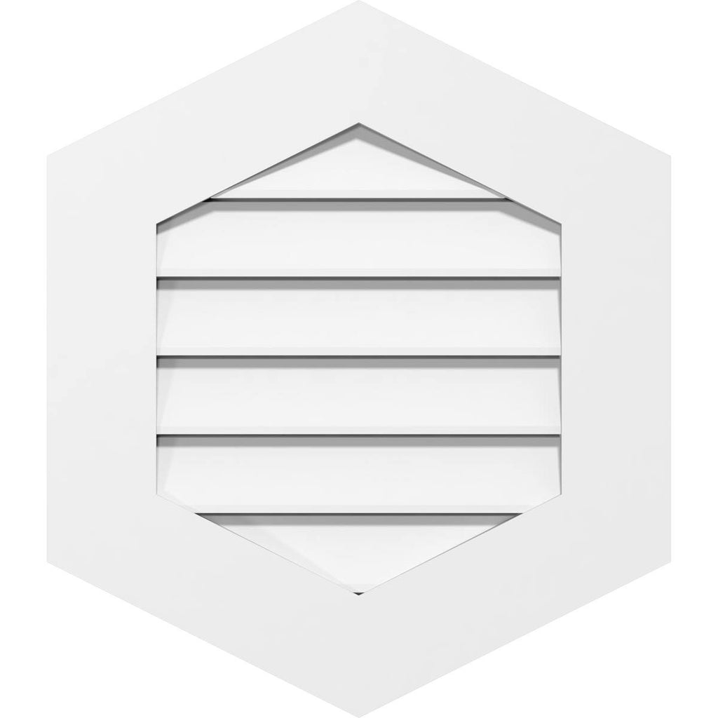 PVC Gable Vent Q407