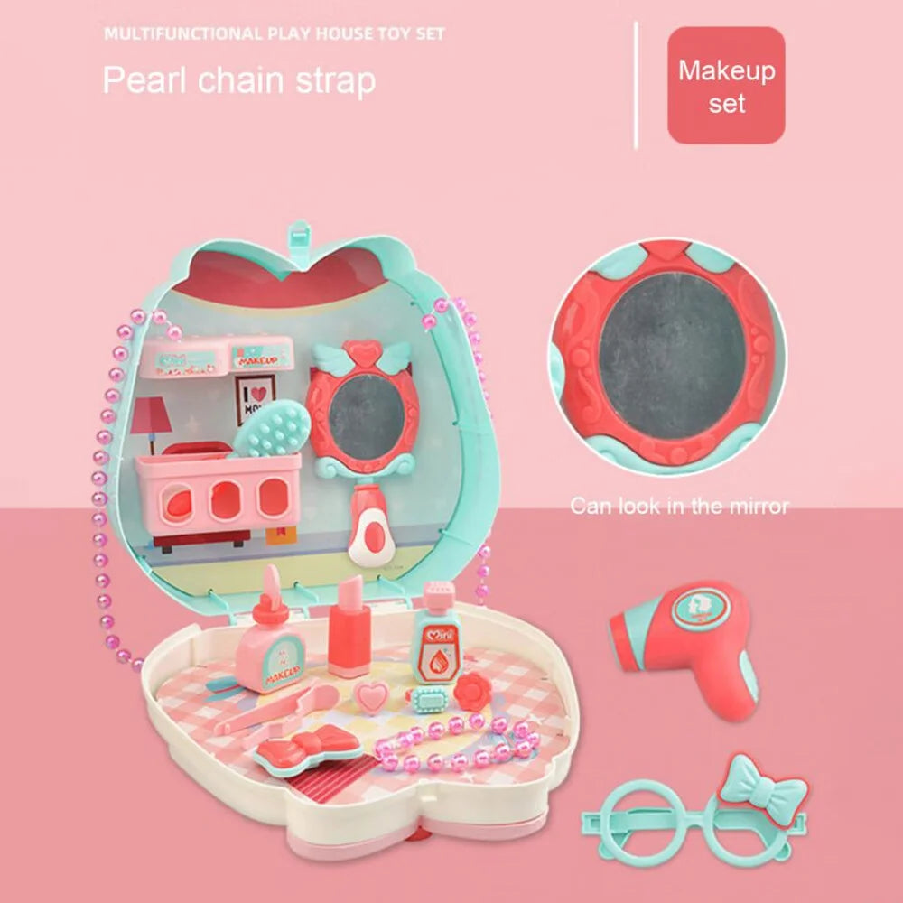 Simulated Play House Storage Box with Toys T385051