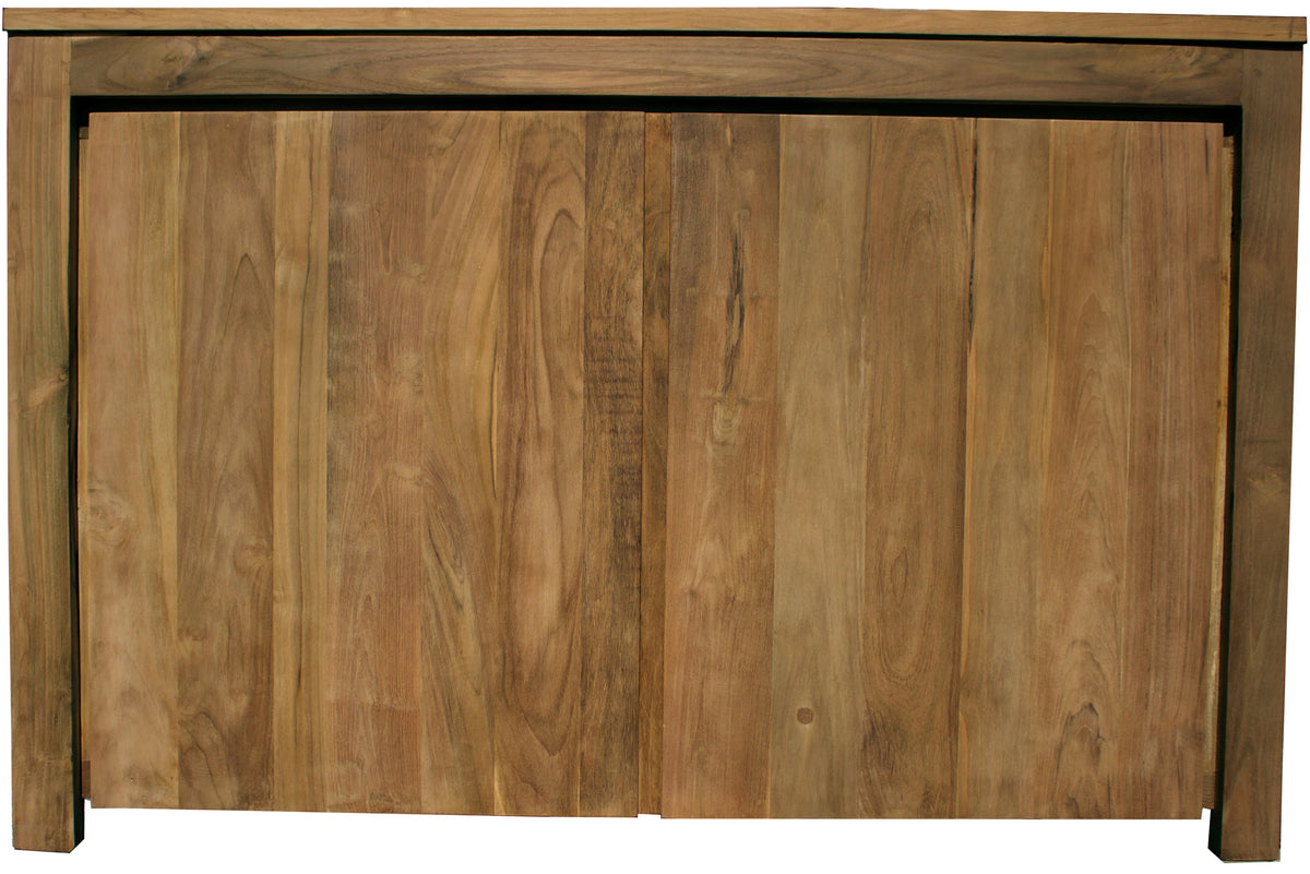 Recycled Teak Wood Buffet with 2 Doors E233617