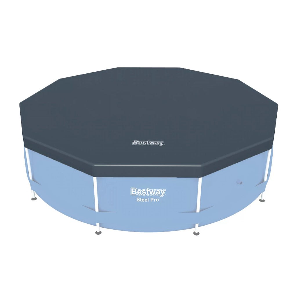 Round PVC 10 Foot Pool Cover 2 Pack S482