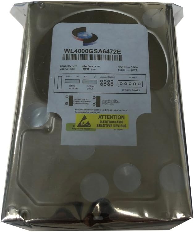 4TB 7200RPM 64MB Cache SATA 6.0Gb/s 3.5" Hard Drive Pack of 2 P78473