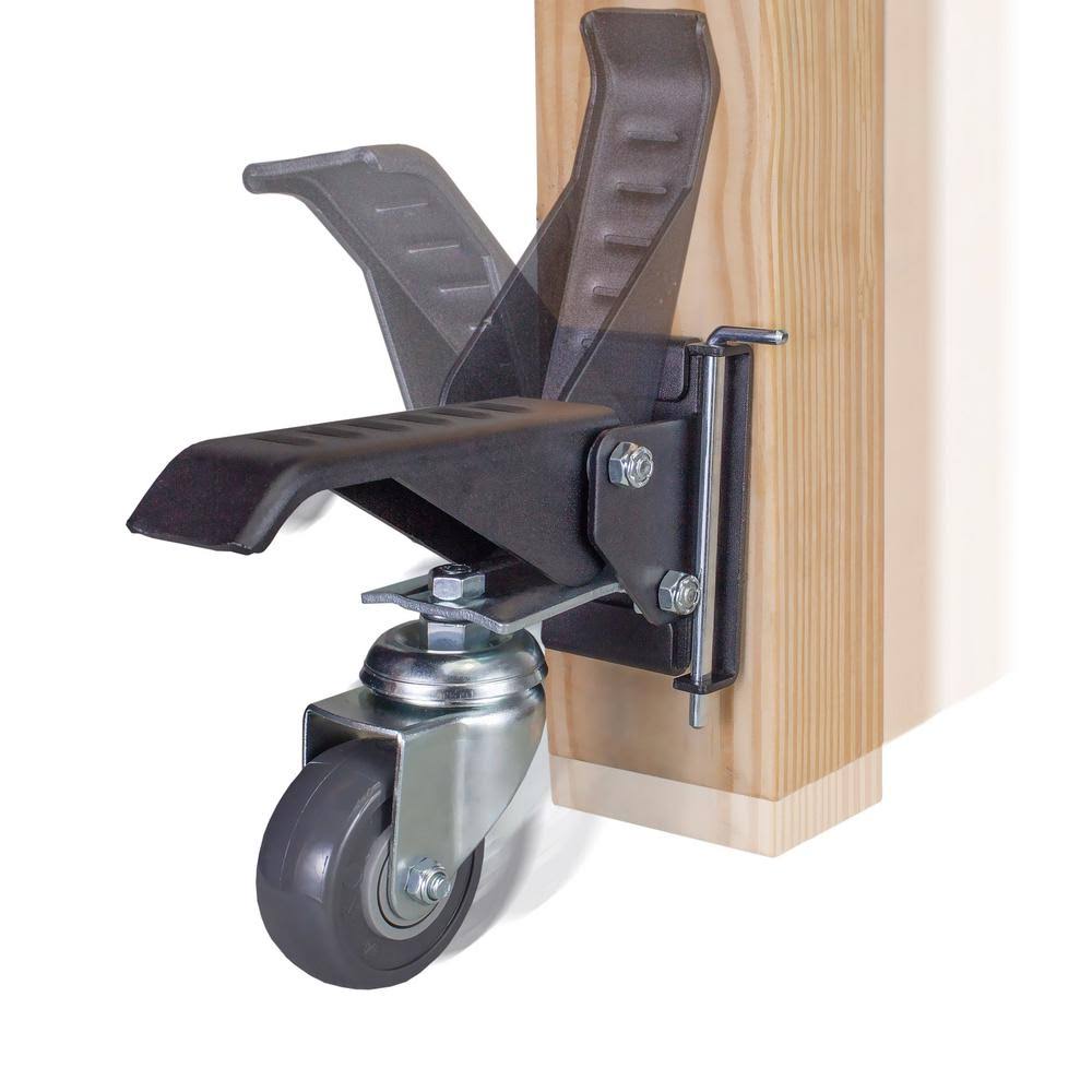 Workbench Casters with Quick-Release Plates, 4 Sets G772575