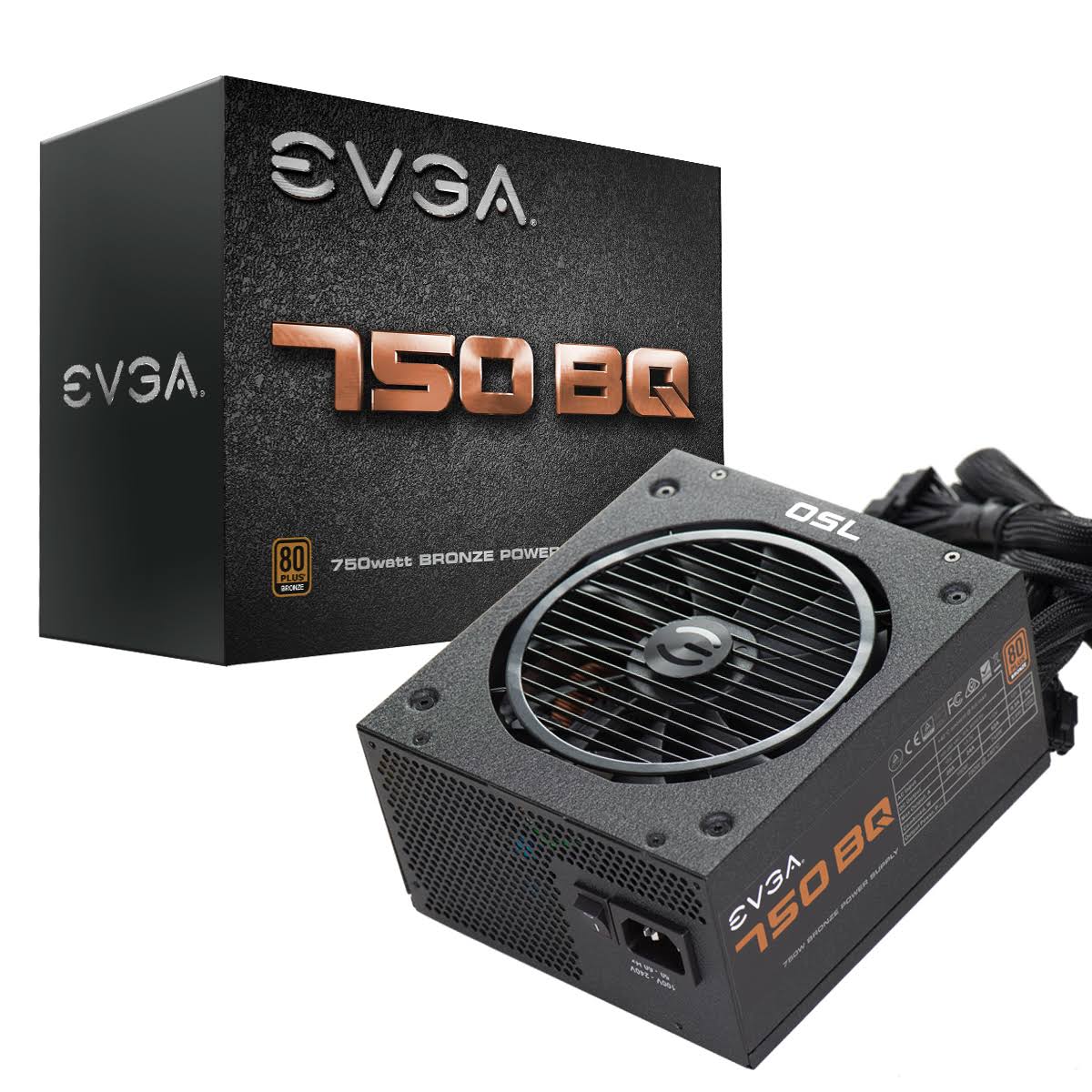 750 W ATX Black Power Supply Unit B8478