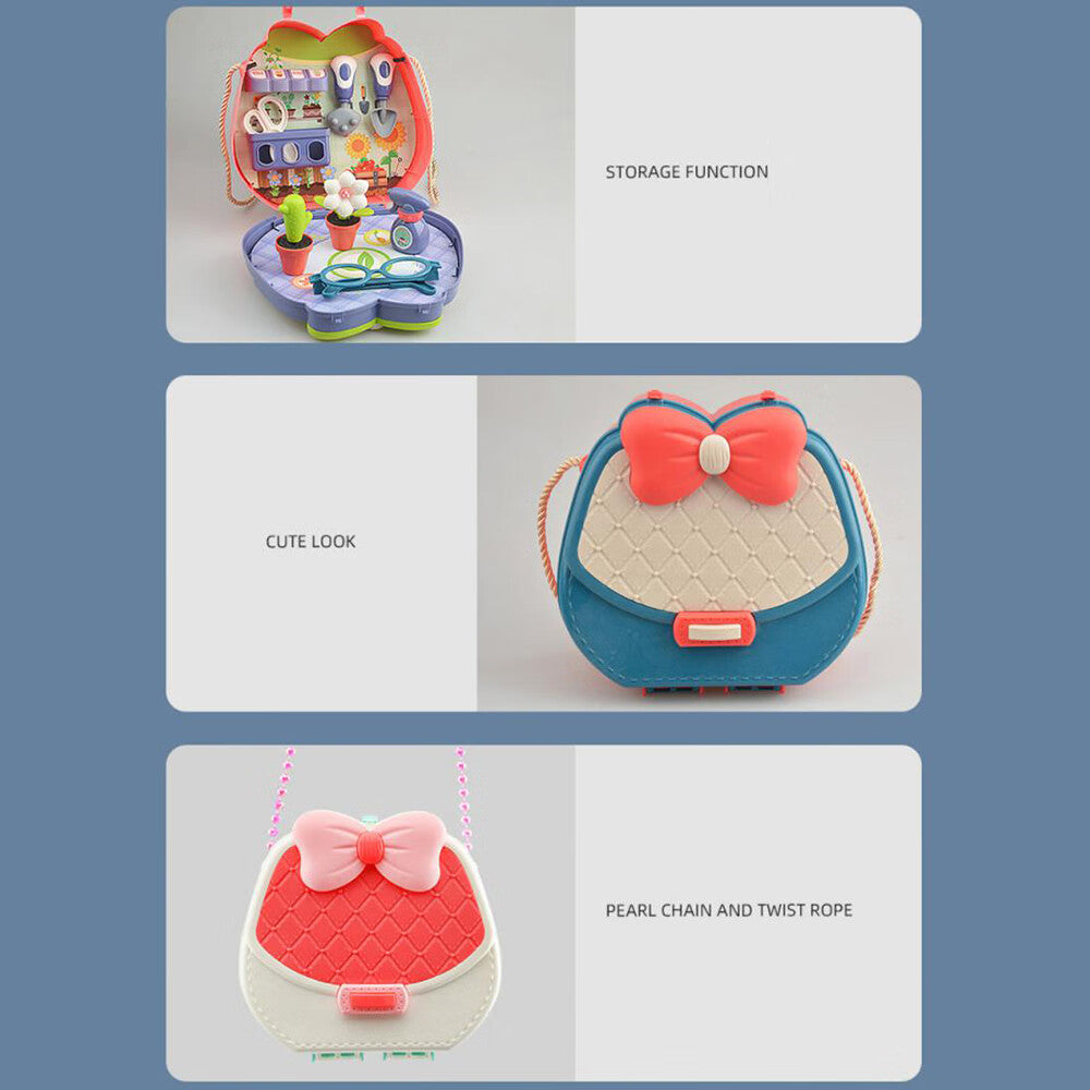 Simulated Play House Storage Box with Toys T385051