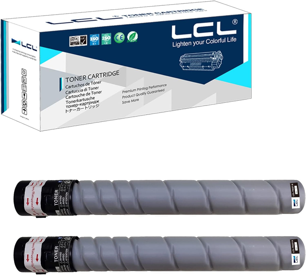 2-Pack Black High Yield Toner Cartridge T775