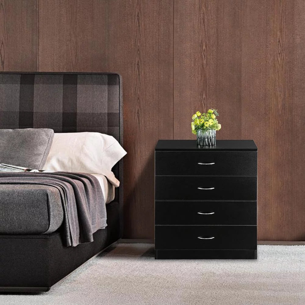 Modern 4 Drawer Dresser Storage Chest Organizer X29607