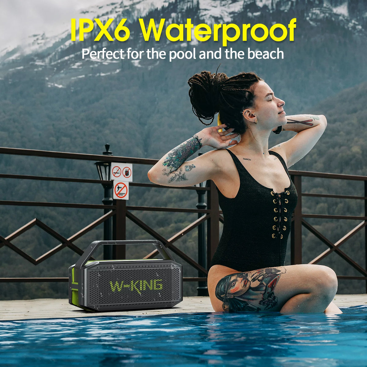 Portable Bluetooth Speaker with Rich Bass U39134