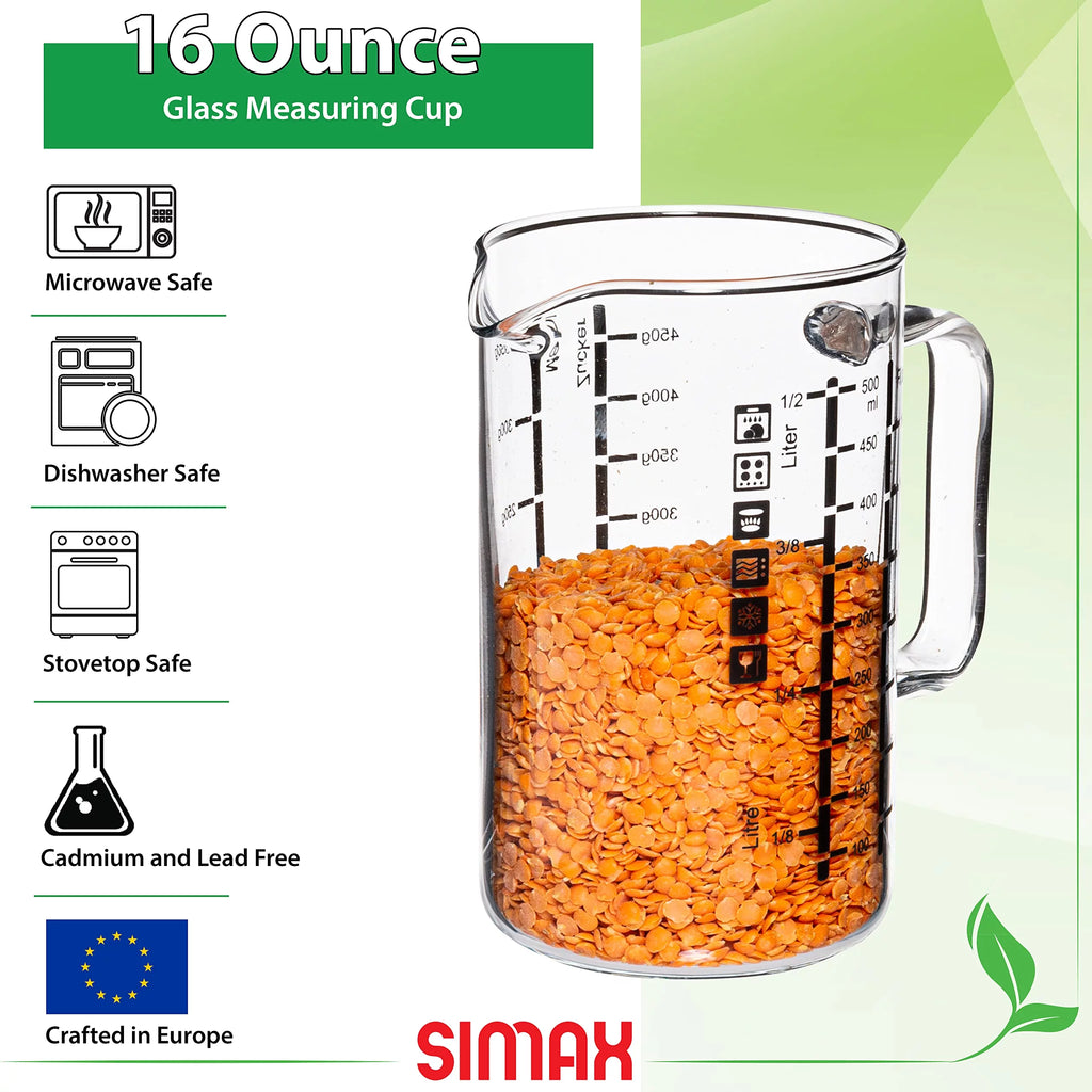 Borosilicate Glass Measuring Cup 16-Ounce C279