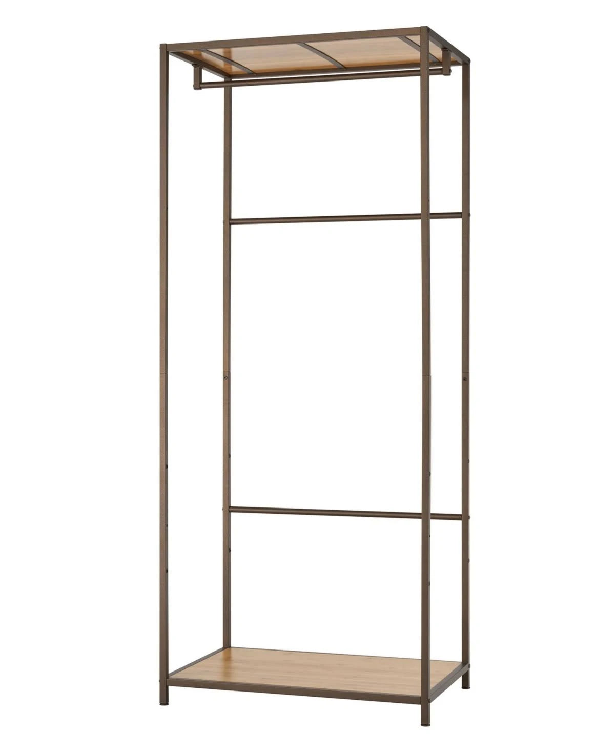 Bronze Anthracite Bamboo Garment Rack E394